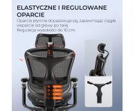 Sihoo DORO C300 PRO Mesh czarny - 1542252 - zdjęcie 8